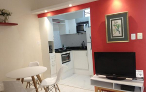 Quarto e sala silencioso em Copacabana